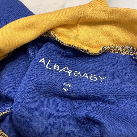 Alba of Denmark Blue & Yellow Wolf Jacket - Picture 5 of 6